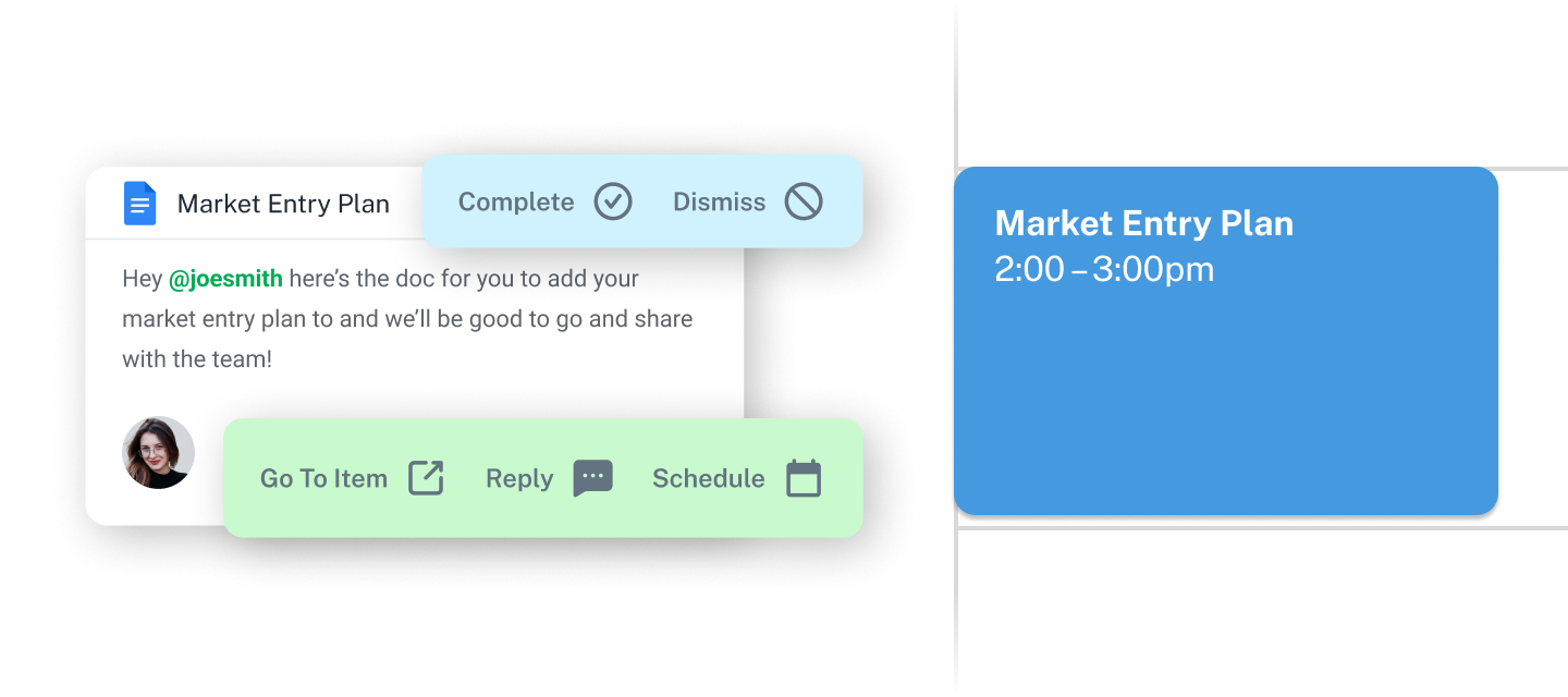 The best Google Calendar™ kanban board and todo list Briefmatic